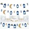 Big Dot of Happiness Ramadan - Eid Mubarak DIY Decorations - Clothespin Garland Banner - 44 Pieces
